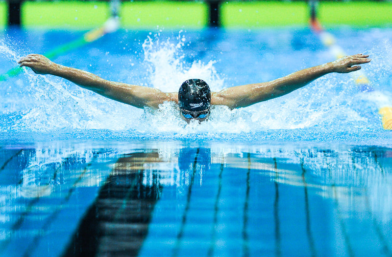 نماینده ایران در مسابقات شنا قهرمانی جهان