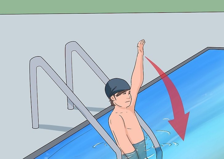 آموزش حرکت دست شنا به کودکان
