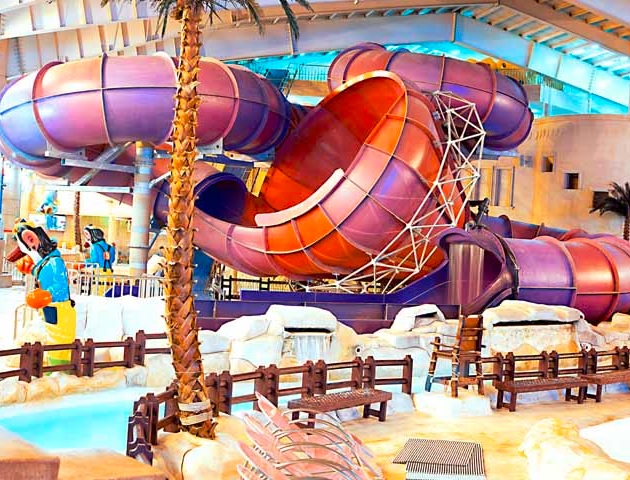 سرسره ترنادو سرزمین موج های آبی