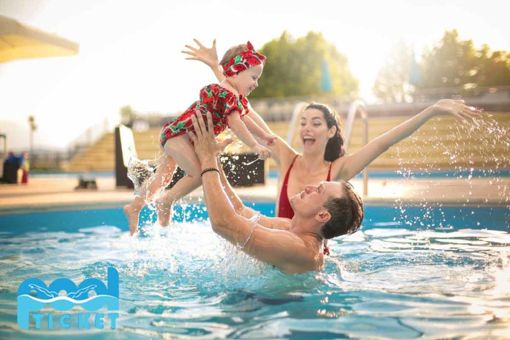 Swimming in the pool