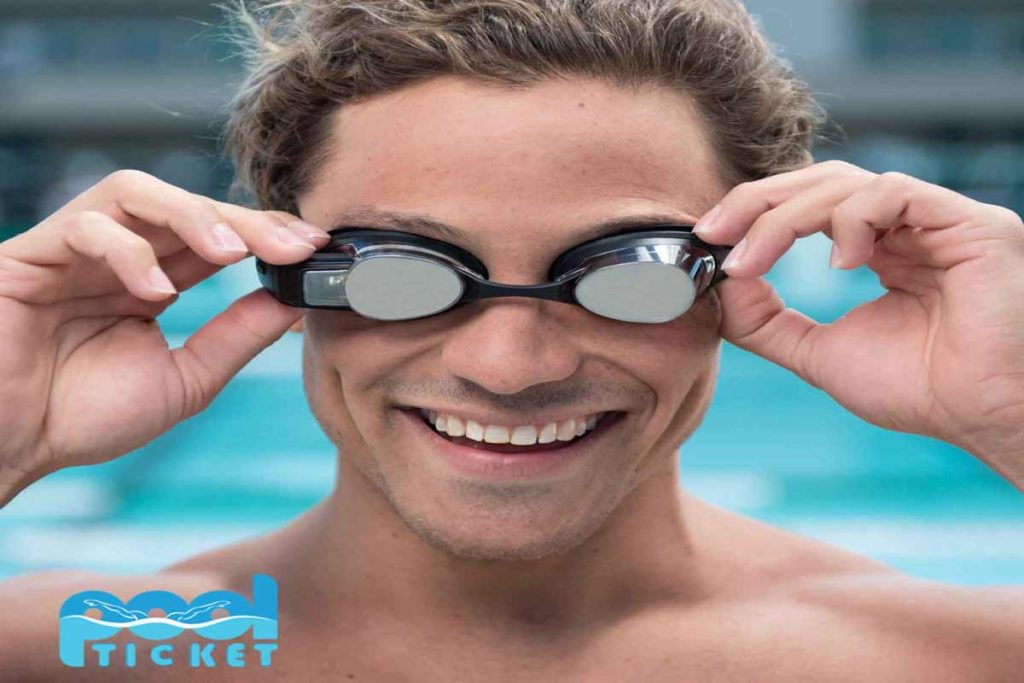 swimming glasses